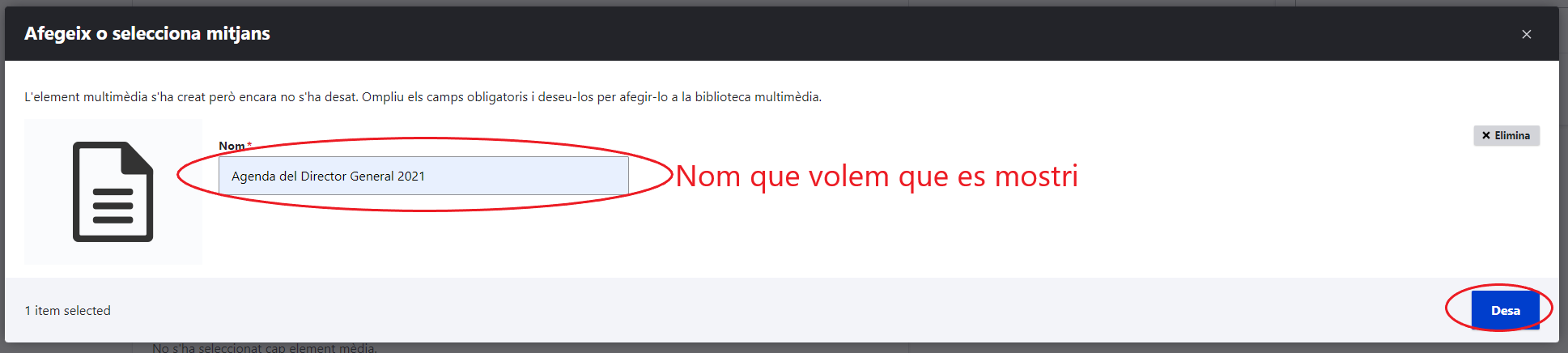Imatge eliminada.